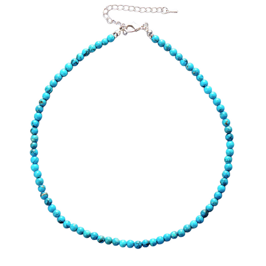 Turquoise Bohemian Choker Tight Necklace