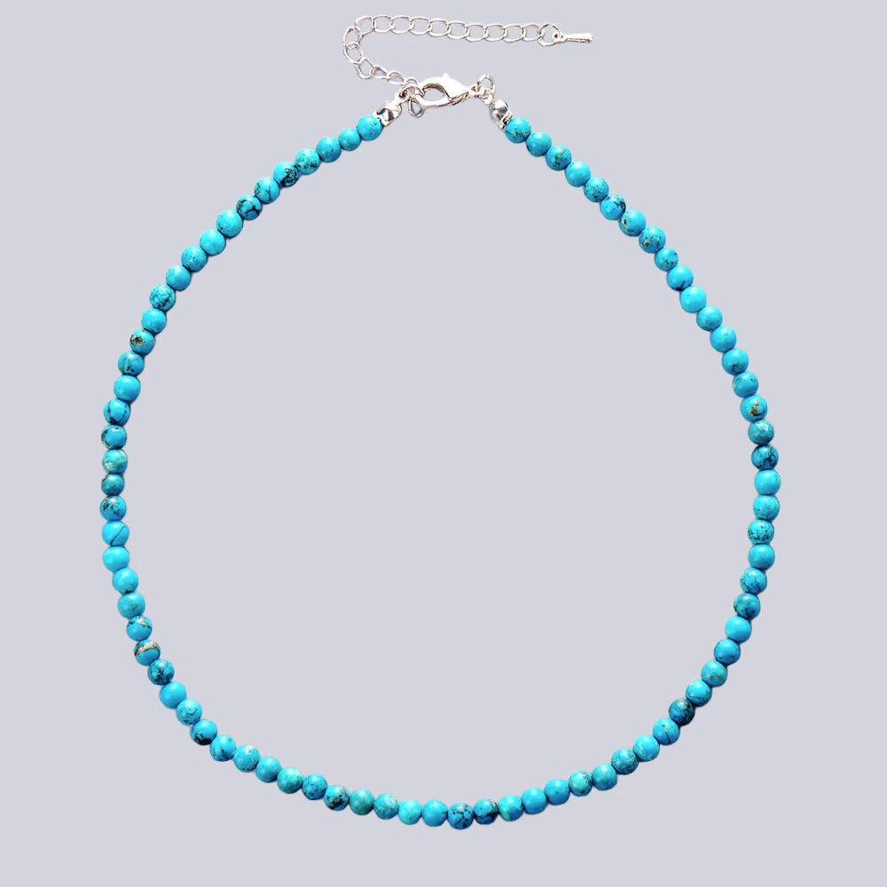 Turquoise Bohemian Choker Tight Necklace