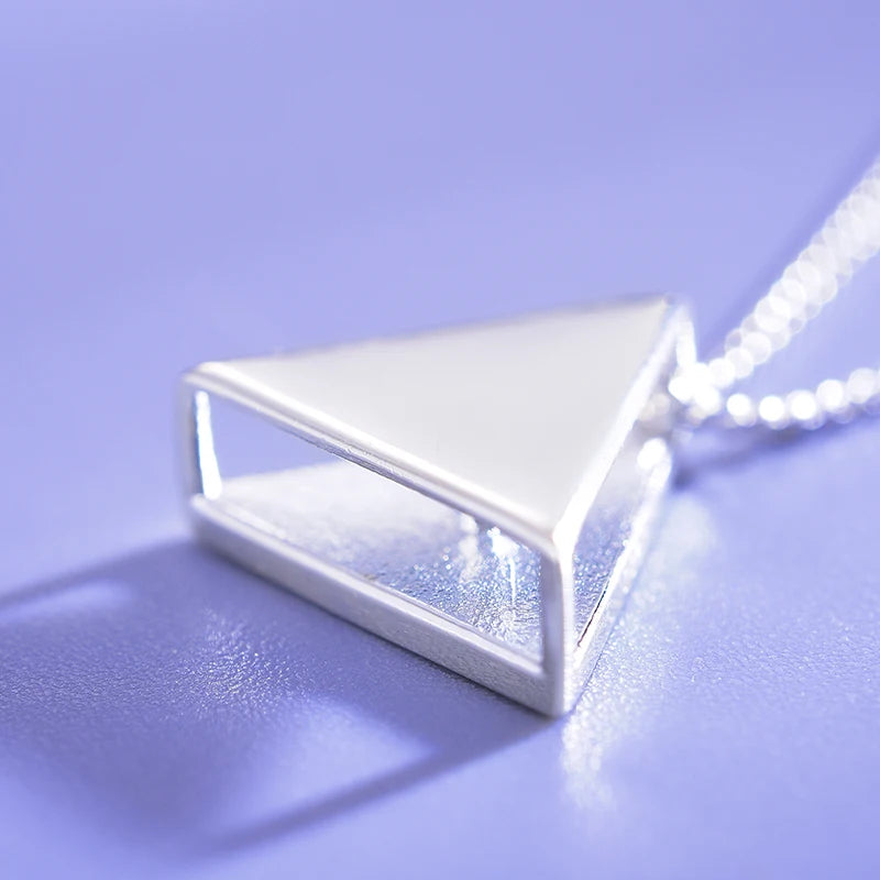 Minimalism Triangle Pendant (without Necklace)