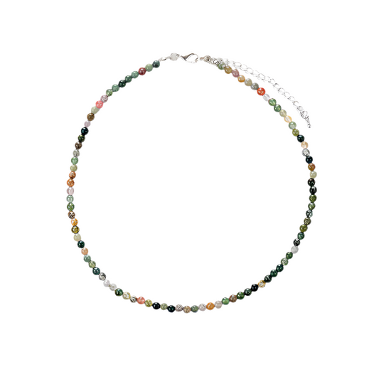 India Agate Bohemian Choker Tight Necklace