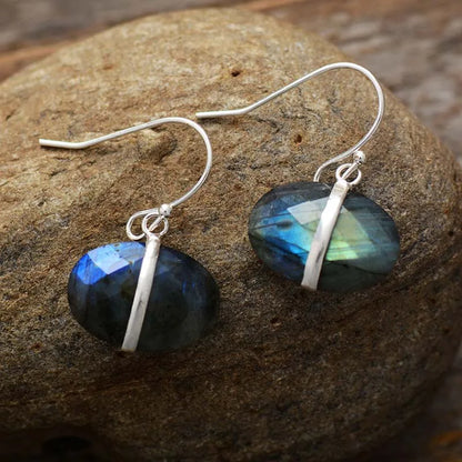 Labradorite Dangle Earrings