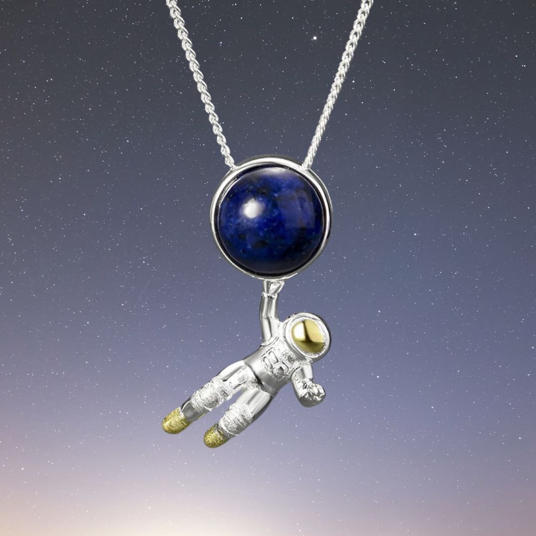 Lapis Lazuli Space Odyssey Necklace