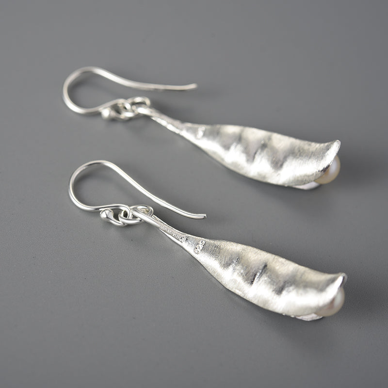 New Pea Pods Dangle Earrings