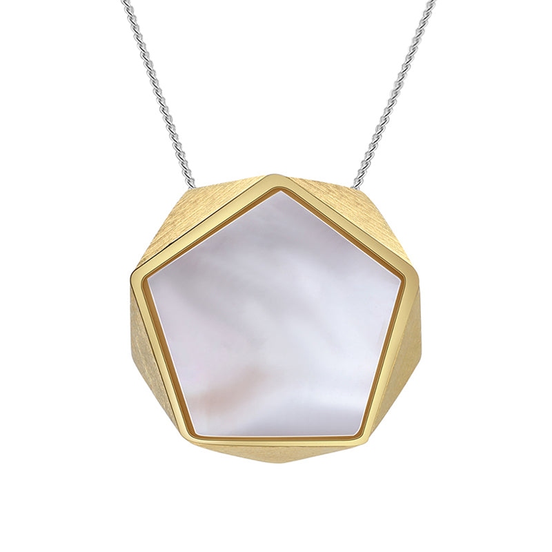 Minimalism Pentagonal Prism Pendant (Chain not included)