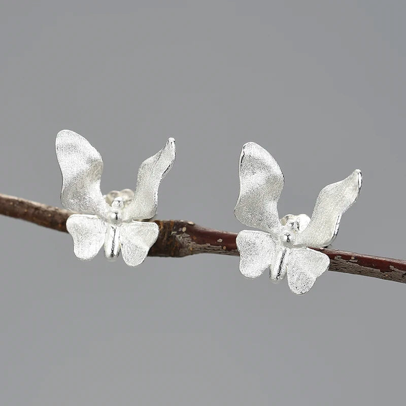 Small Butterfly Stud Earrings