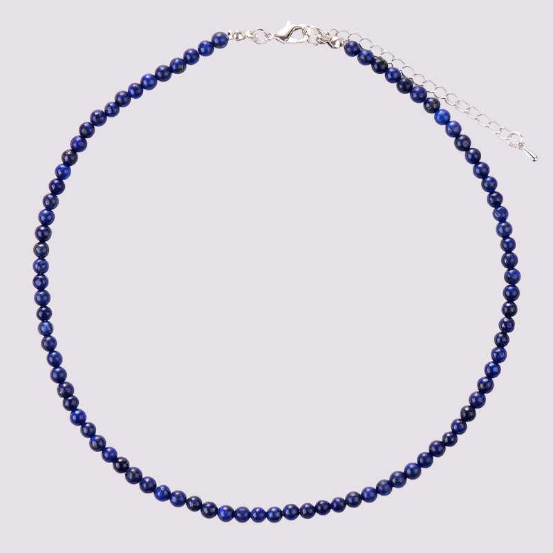 Lapis Lazuli Bohemian Choker Tight Necklace