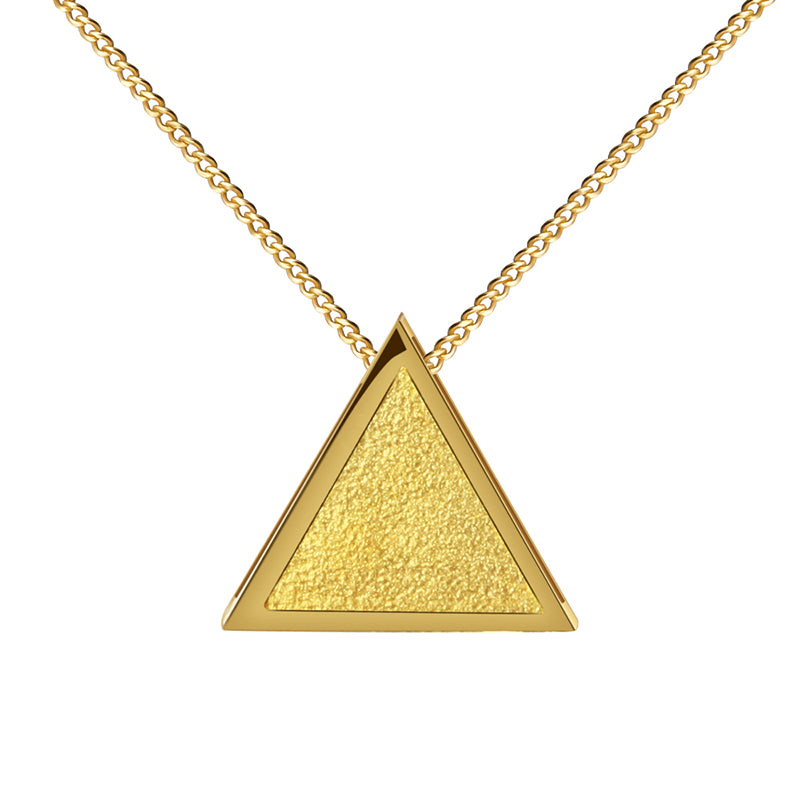 Minimalism Triangle Pendant (without Necklace)