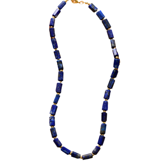 Boho Lapis Lazuli Choker Necklace