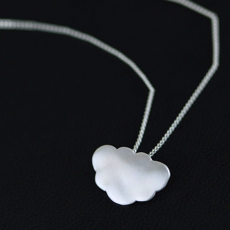 Creative Frosted Cloud Pendant (without Necklace)