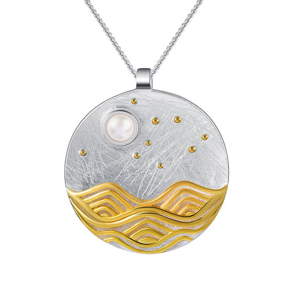 Sterling Silver The Moonlight Pendant (Chain not included)